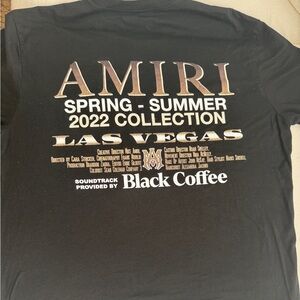 AMIRI Black Coffee Las Vegas T Shirt
